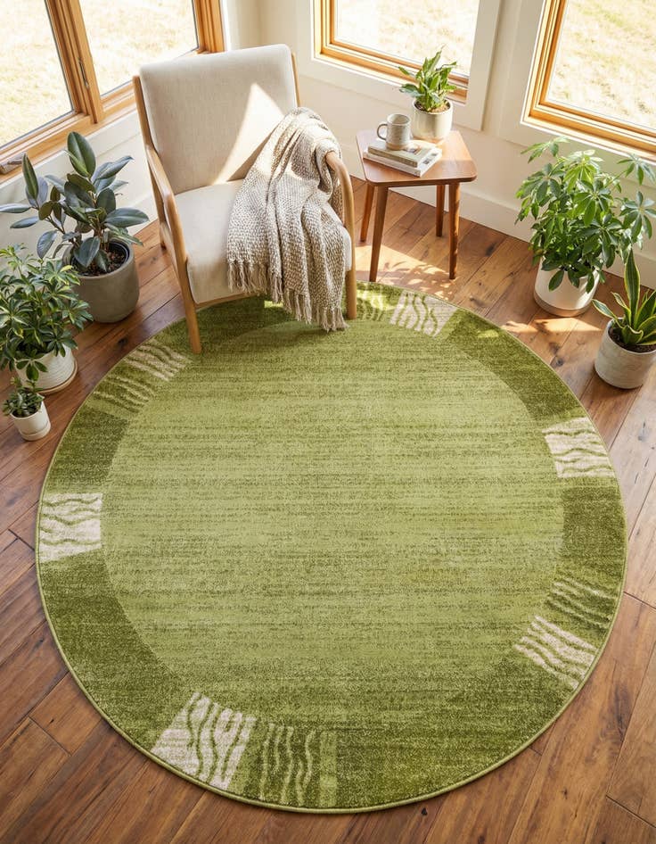 Detail image of 6' x 6' Angelica Round Rug