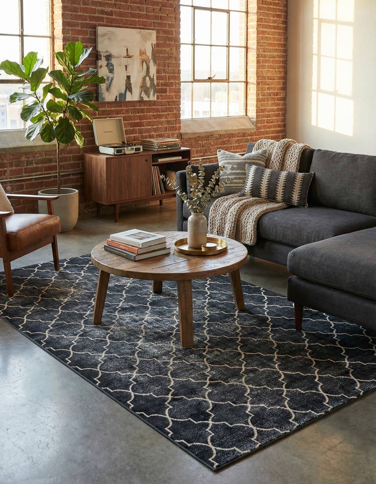 Detail image of Jill Zarin 5' 3 x 8' Uptown Lincoln Center Rug