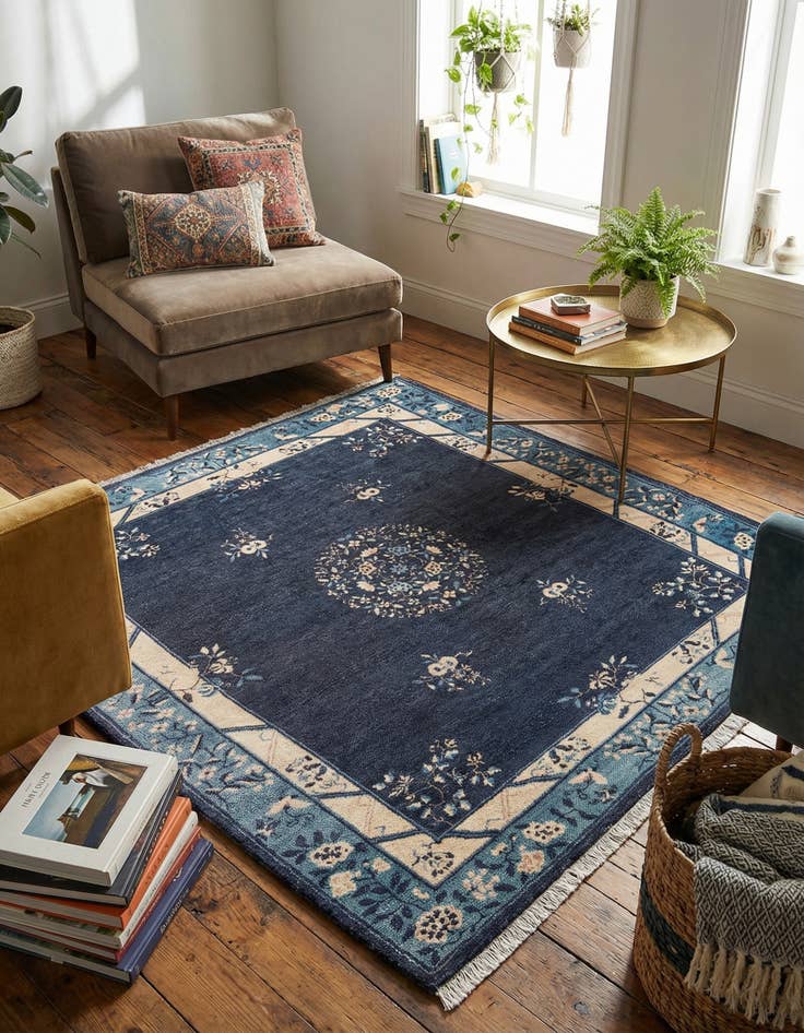 Detail image of 5' 1 x 5' 1 Boutique Square Rug