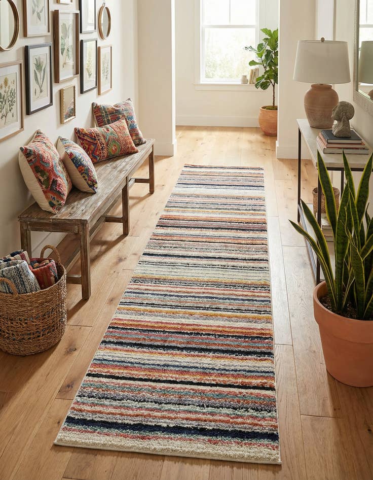 Detail image of 2' 7 x 12' Tagine Runner Rug