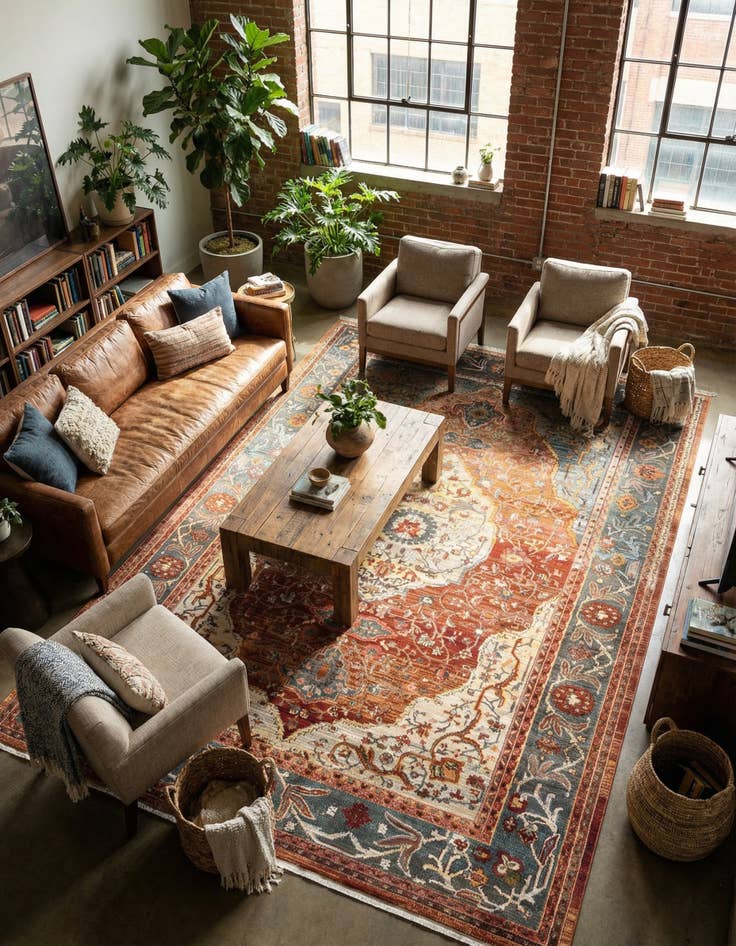 Detail image of 10' x 14' Santiago Rug