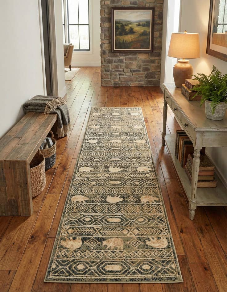 Detail image of 3' x 12' Pioneer Runner Rug