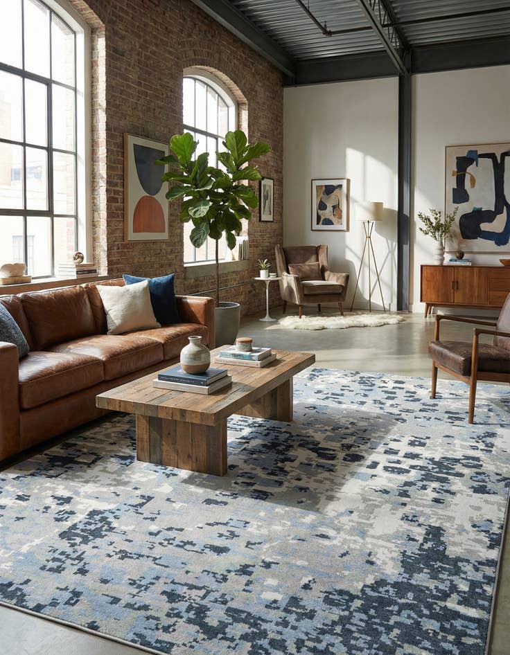 Detail image of 10' x 14' Kamala Washable Rug