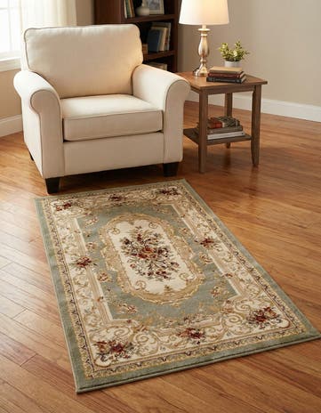 Green Chateau Rug