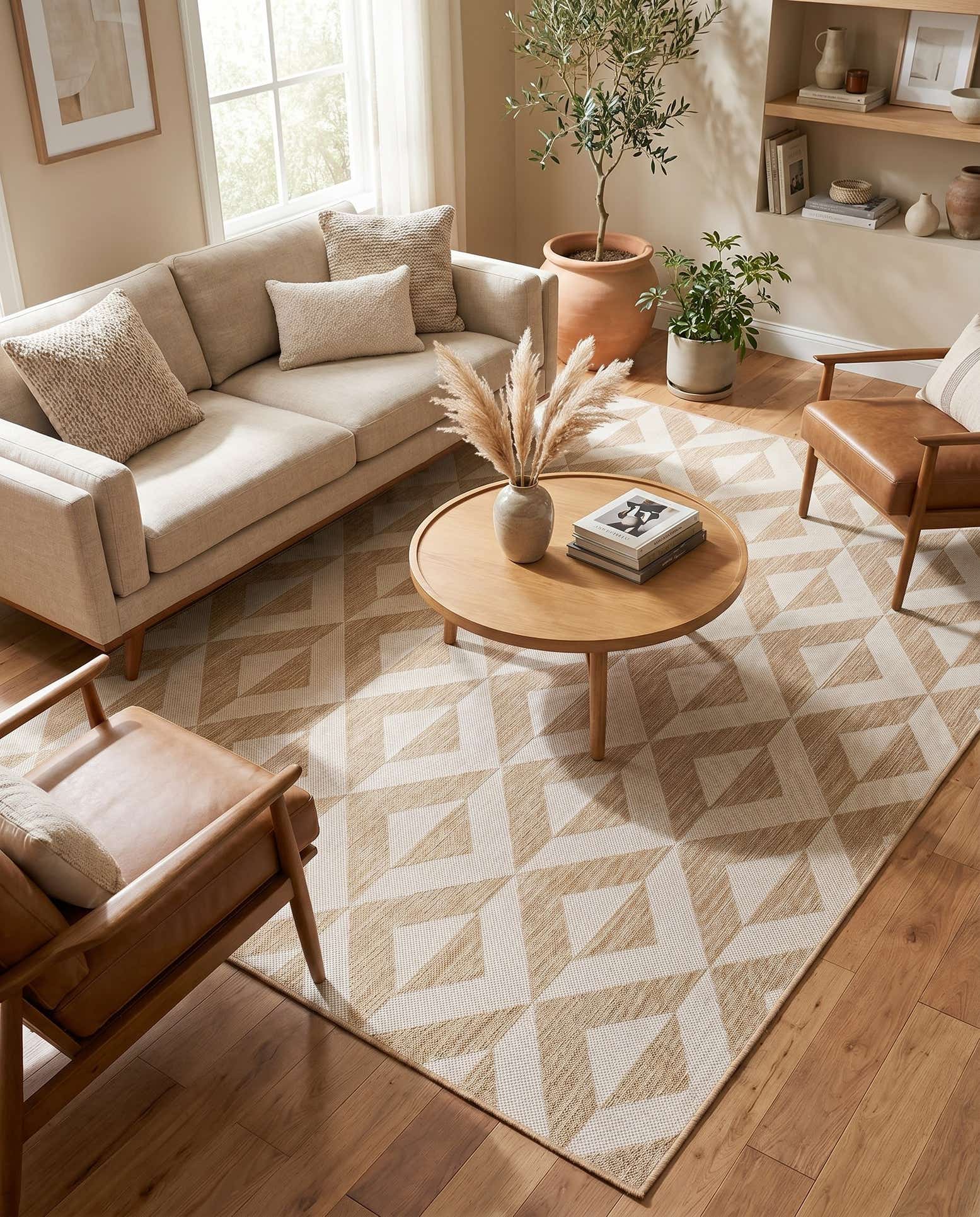 7' 10 x 10' Easy-Clean Jill Zarin Napa Indoor / Outdoor Rug