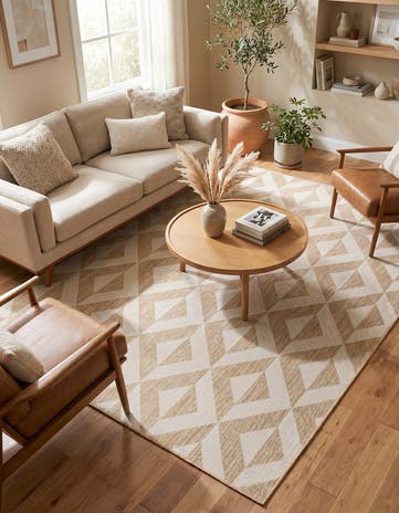 7' 10 x 10' Easy-Clean Jill Zarin Napa Indoor / Outdoor Rug