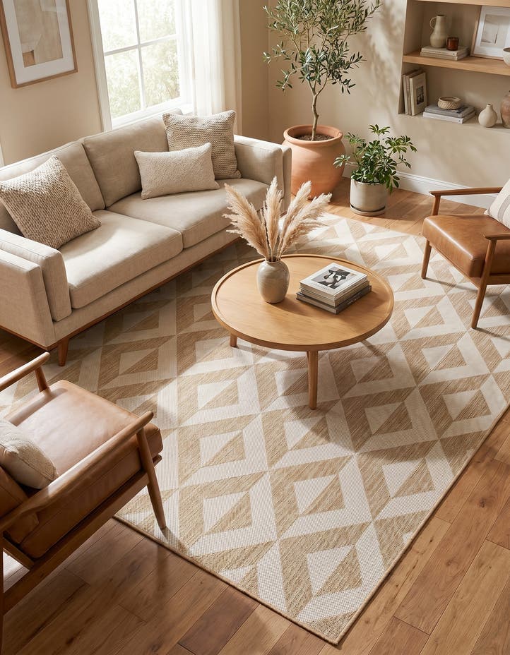 7' 10 x 10' Easy-Clean Jill Zarin Napa Indoor ...