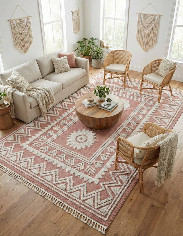 Detail image of 9' 6 x 14' 3 Boho Rug