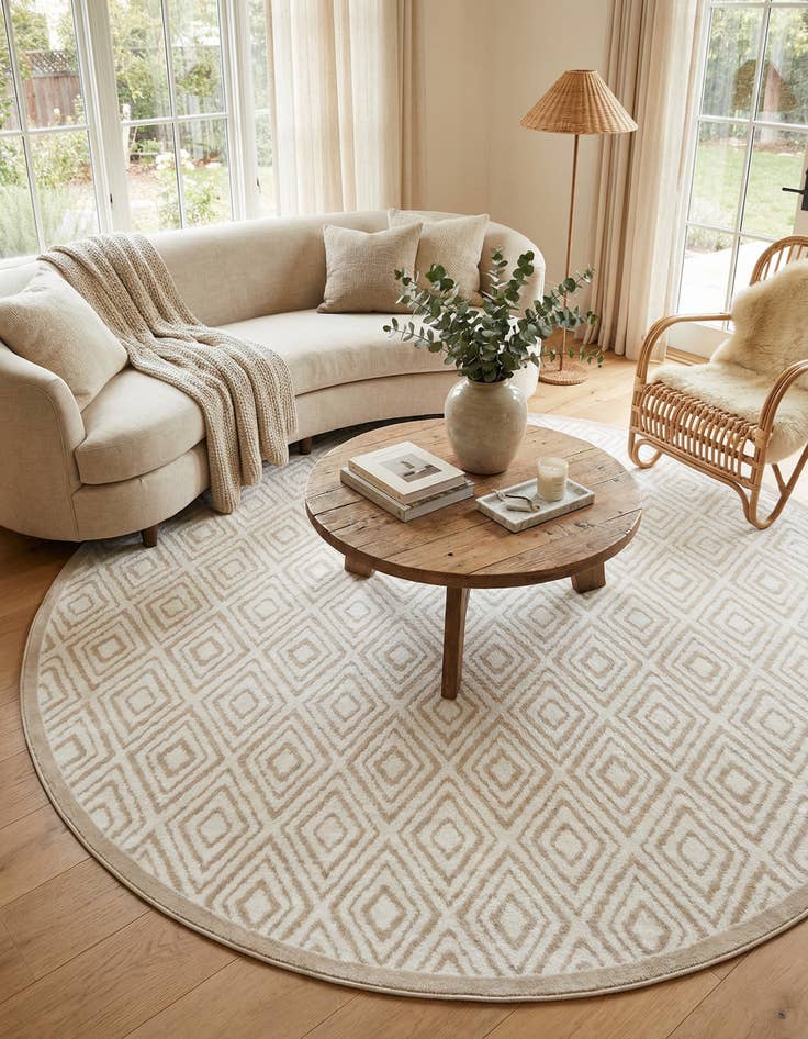 Detail image of 10' 8 x 10' 8 Hermitage Round Rug