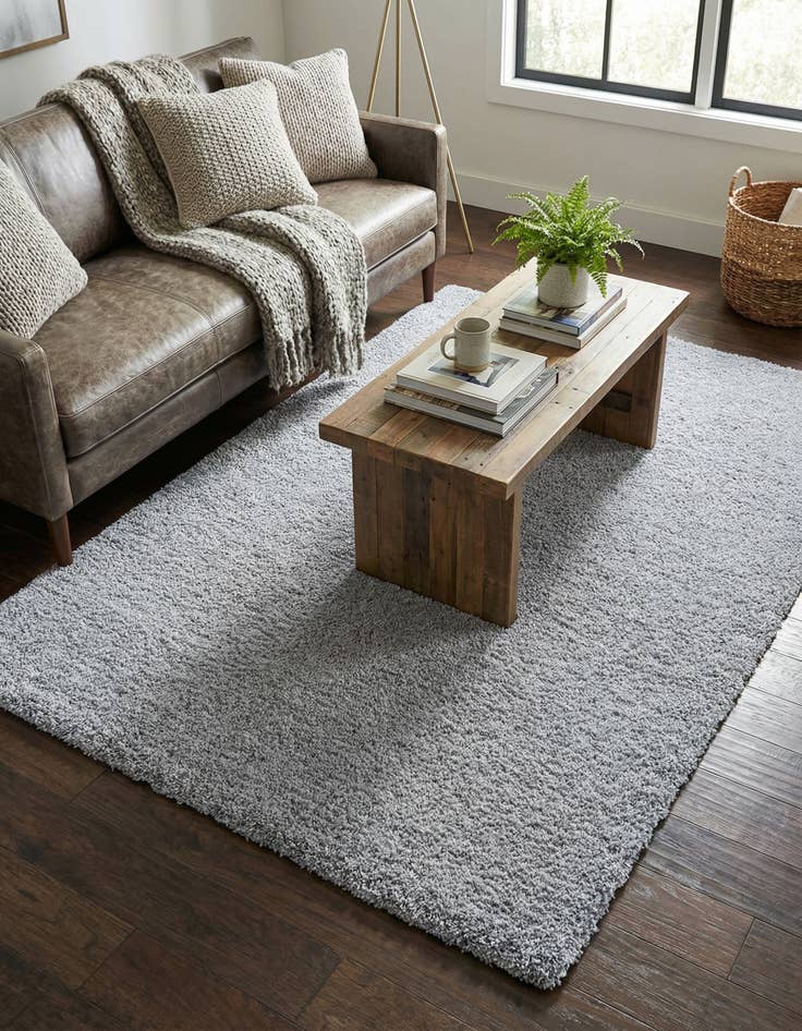 Detail image of 5' 3 x 8' Zermatt Shag Rug