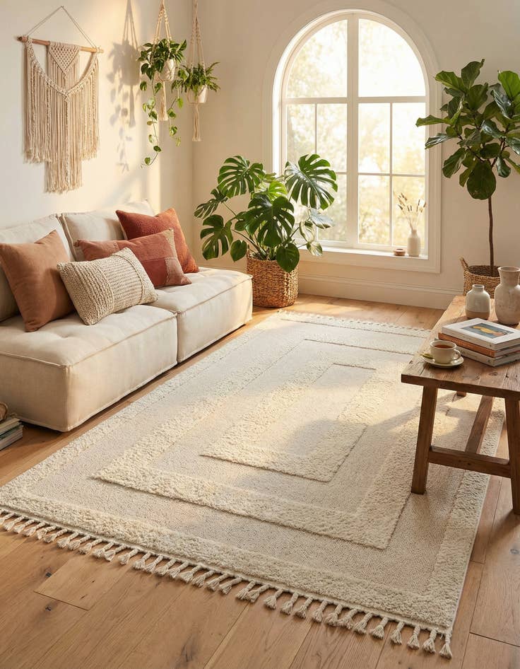 Detail image of  7' x 10' Boho Rug