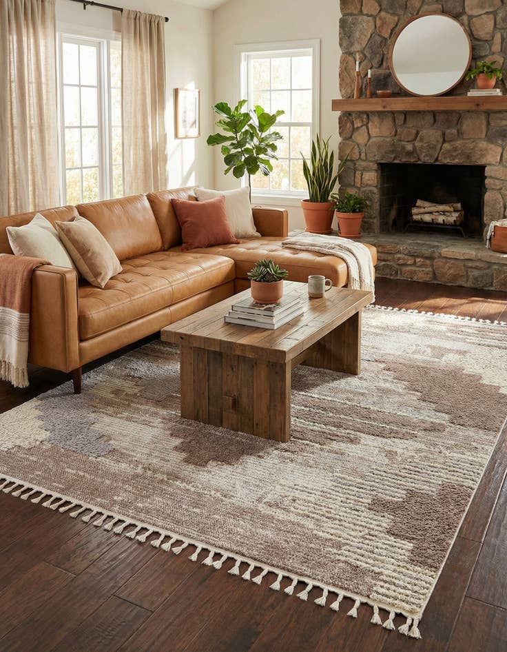 Detail image of 7' 10 x 10' Cherokee Rug