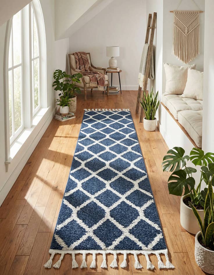 Detail image of 2' x 8' Boho Runner Rug