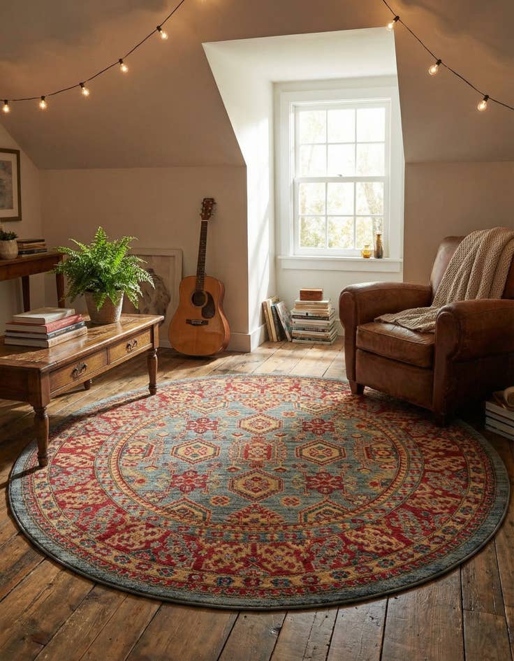 Detail image of 6' x 6' Sara Round Rug