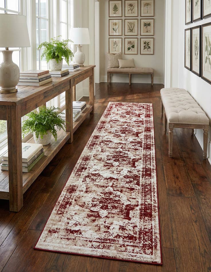 Detail image of 3' 3 x 16' 5 Monaco Runner Rug