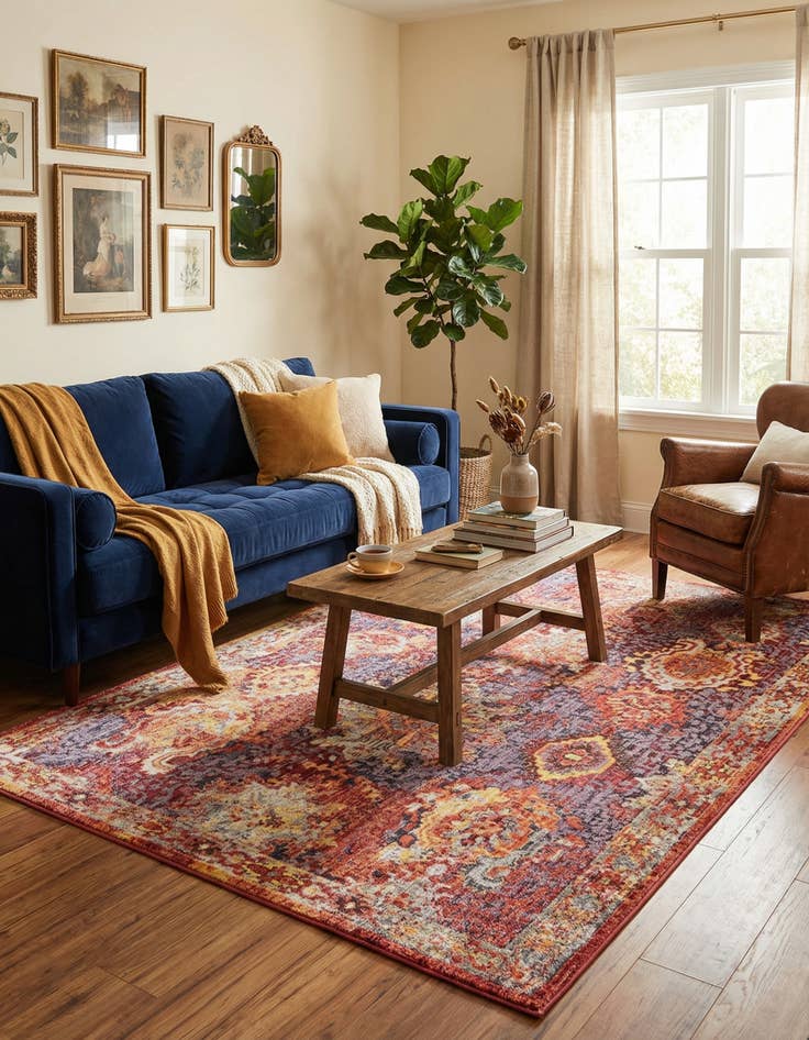 Detail image of 6' x 9' Andromeda Rug