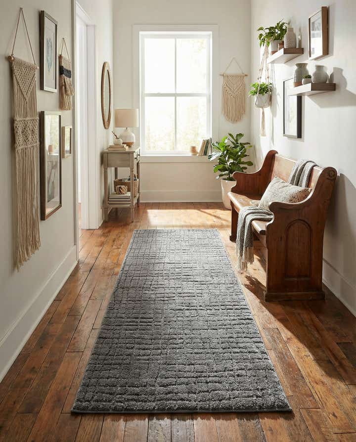 2' 2 x 6' Textura Designer Runner Rug