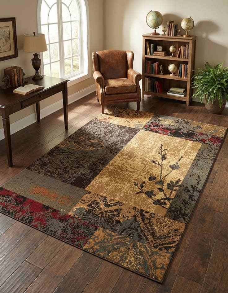 Detail image of 7' x 10' Coffee Shop Rug