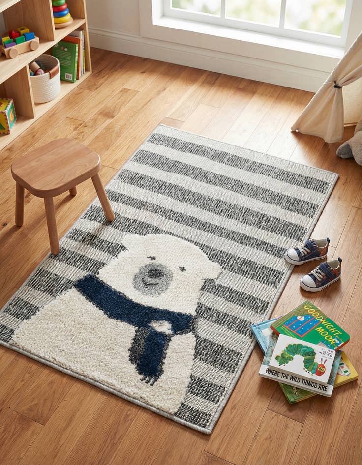Detail image of 2' x 3' Whimsy Kids Rug