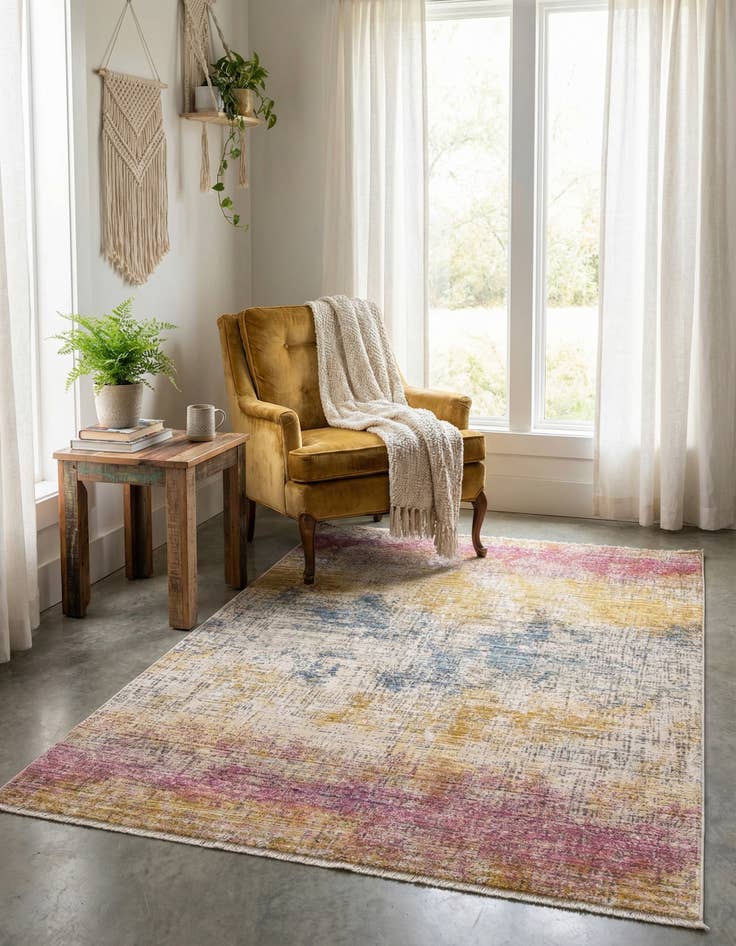 Detail image of 4' x 5' 10 Deepa Rug