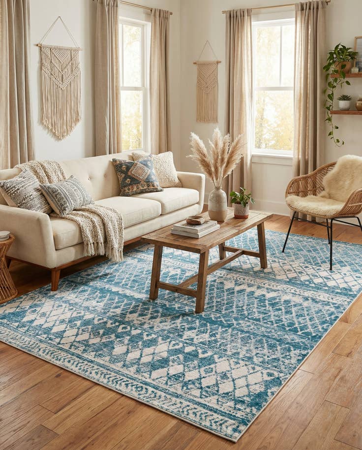 Detail image of 7' x 10' Leipzig Rug