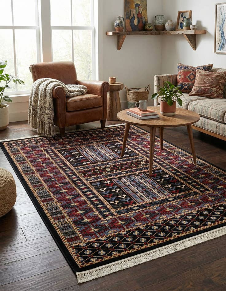 Detail image of 7' x 10' Bokhara Rug