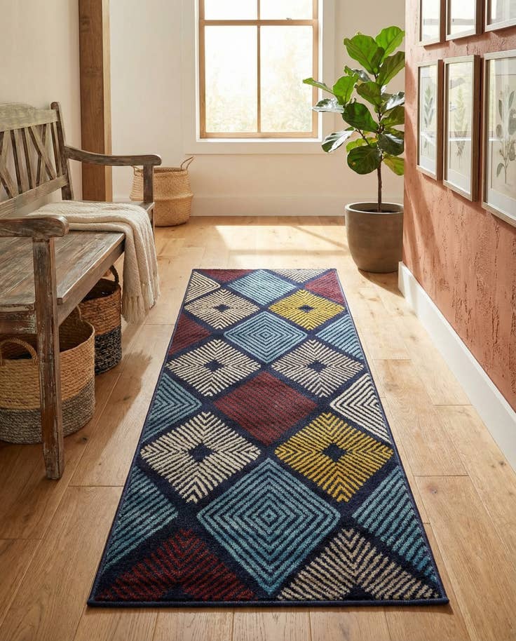 Detail image of 2' x 6' 1 Laguna Runner Rug