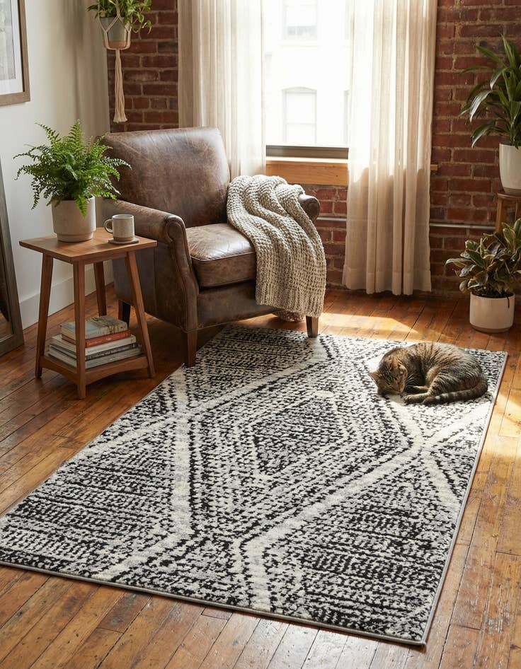 Detail image of 3' 3 x 5' 3 Tagine Rug