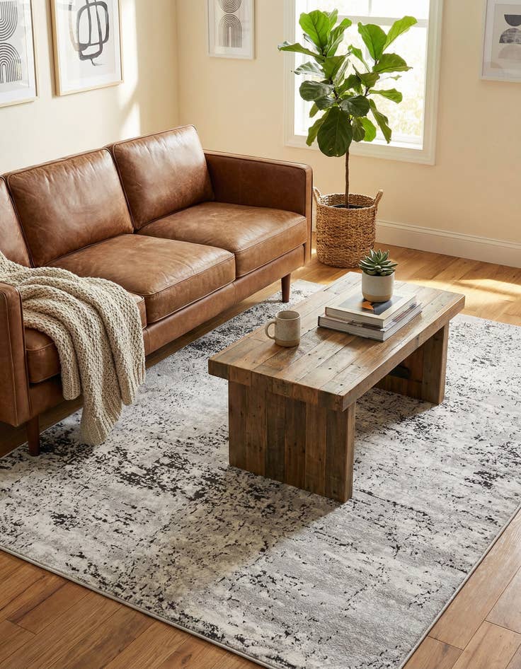 Detail image of 4' x 6' Leipzig Rug