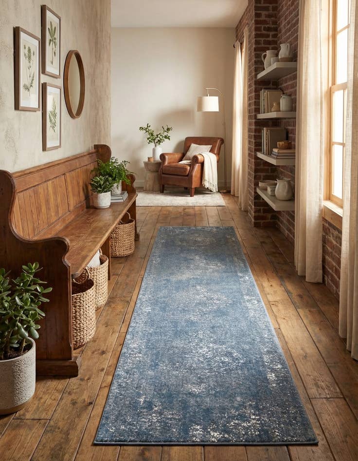 Detail image of 2' 7 x 12' Oregon Runner Rug