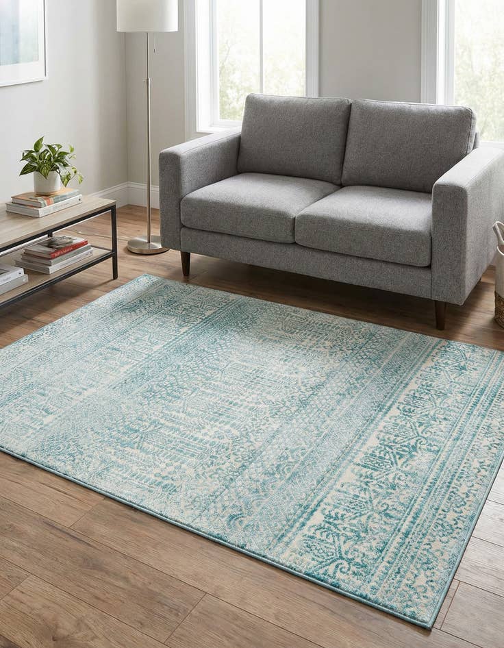 Detail image of 5' 3 x 8' Uptown Cloisters Rug