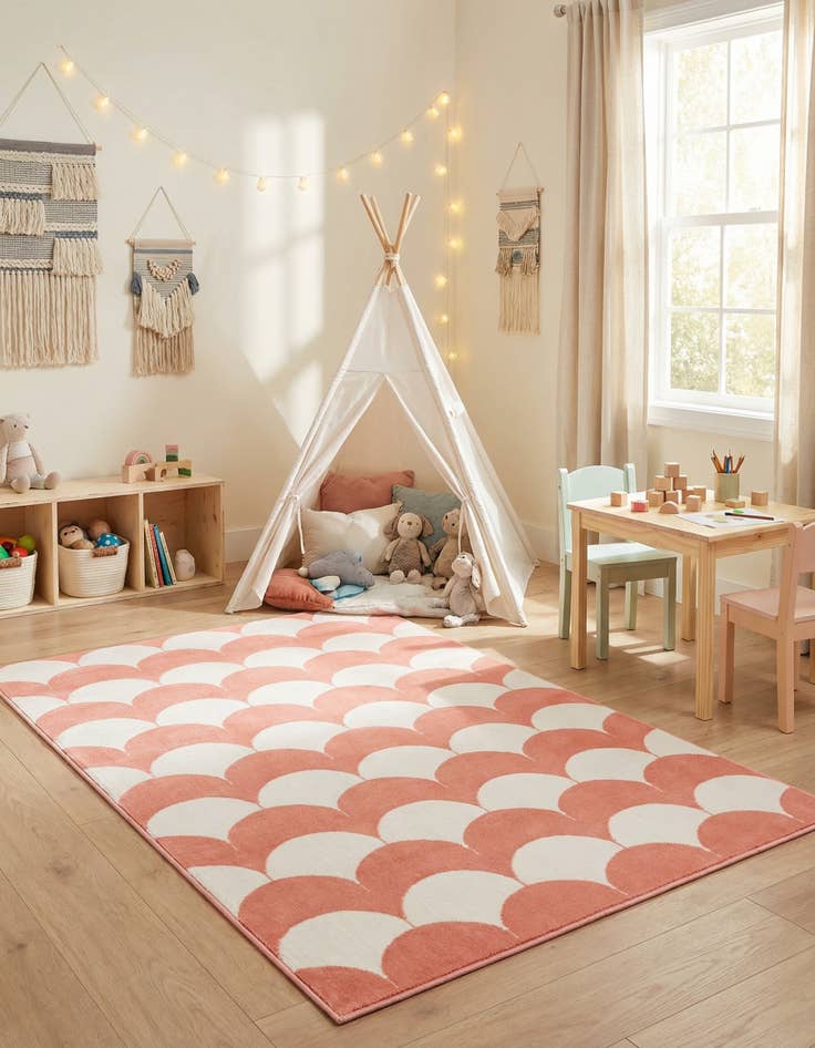 Detail image of 4' x 6' Whimsy Kids Rug