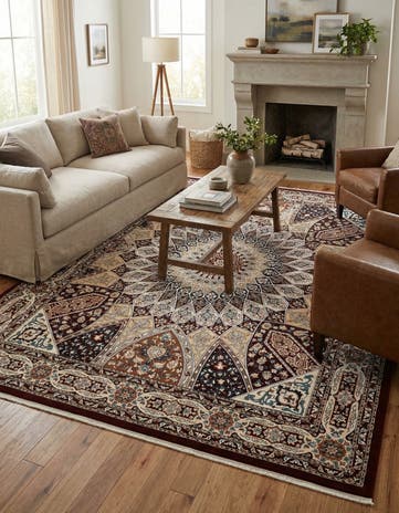 10' x 13' Nain Design Rug