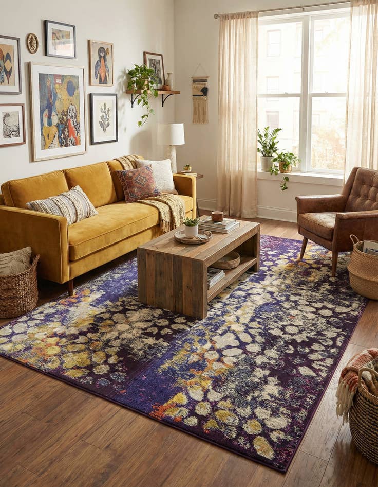 Detail image of 9' x 12' 2 Washable Carnevale Rug