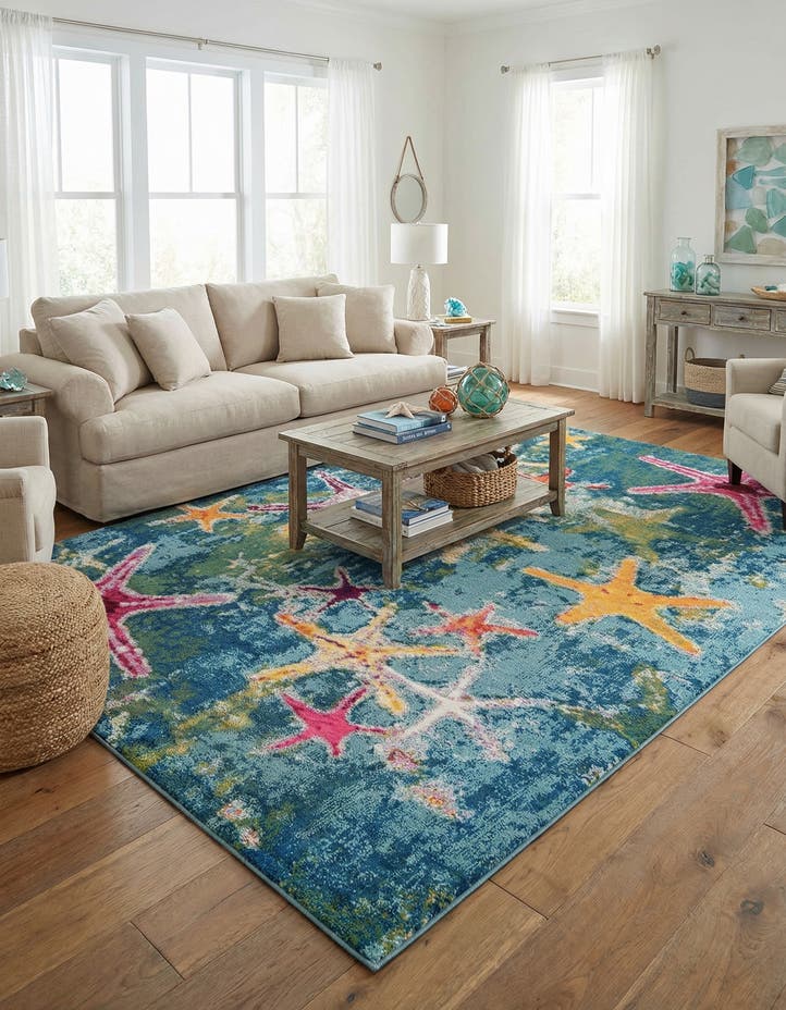 10' x 14' 1 Washable Amalfi Rug