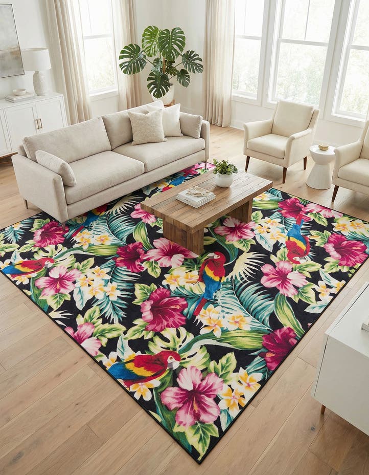 10' x 10' Easy-Clean Jill Zarin Caribbean In...