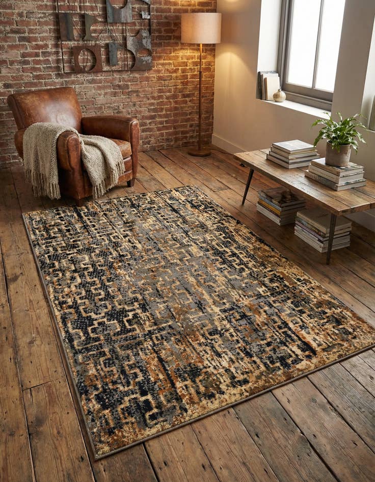 Detail image of 4' x 6' Saturn Rug