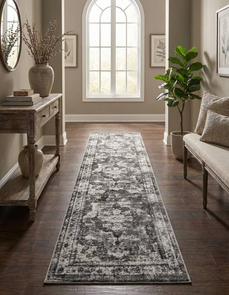 Detail image of 2' 7 x 12' Monaco Runner Rug