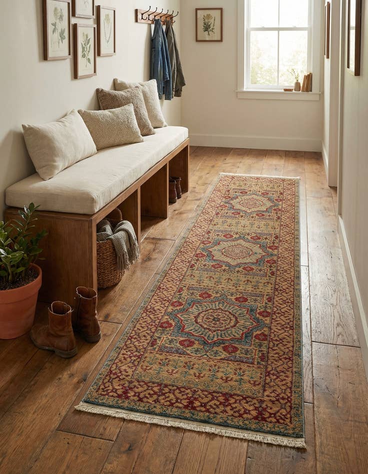 Detail image of 2' 7 x 13' Amina Runner Rug