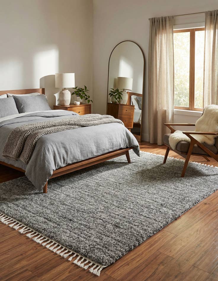 Detail image of 8' x 10' Athena Shag Rug