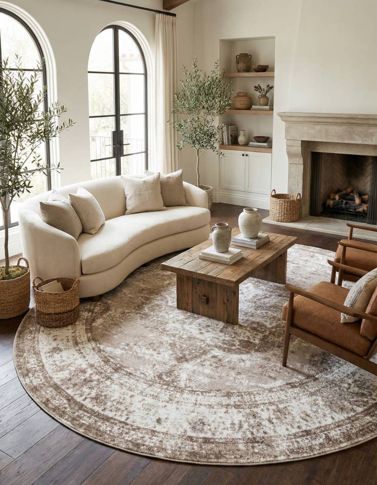Detail image of 13' x 13' Monte Carlo Round Rug