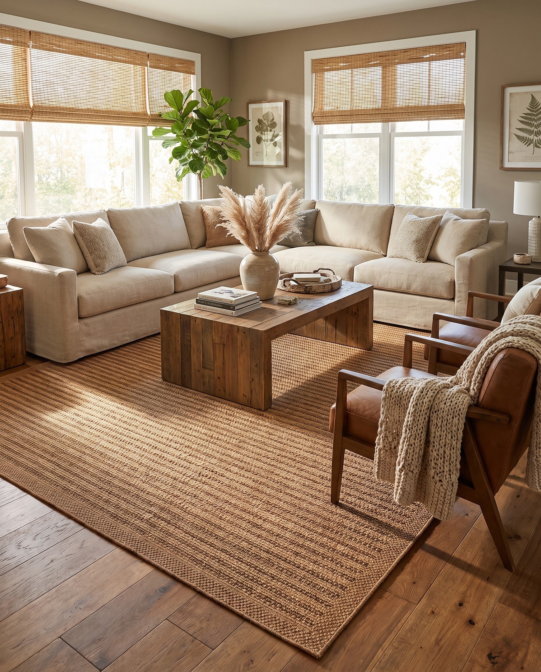 10' x 13' 1 Easy-Clean Border Indoor / Outdoor Rug