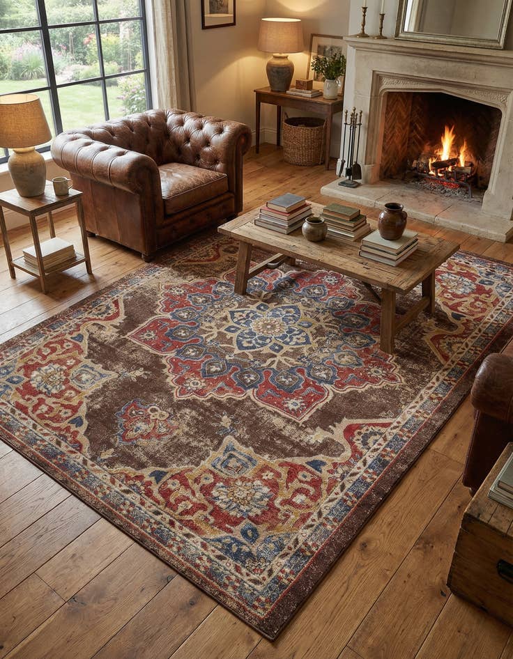 Detail image of 9' x 12' 2 Arcadia Rug