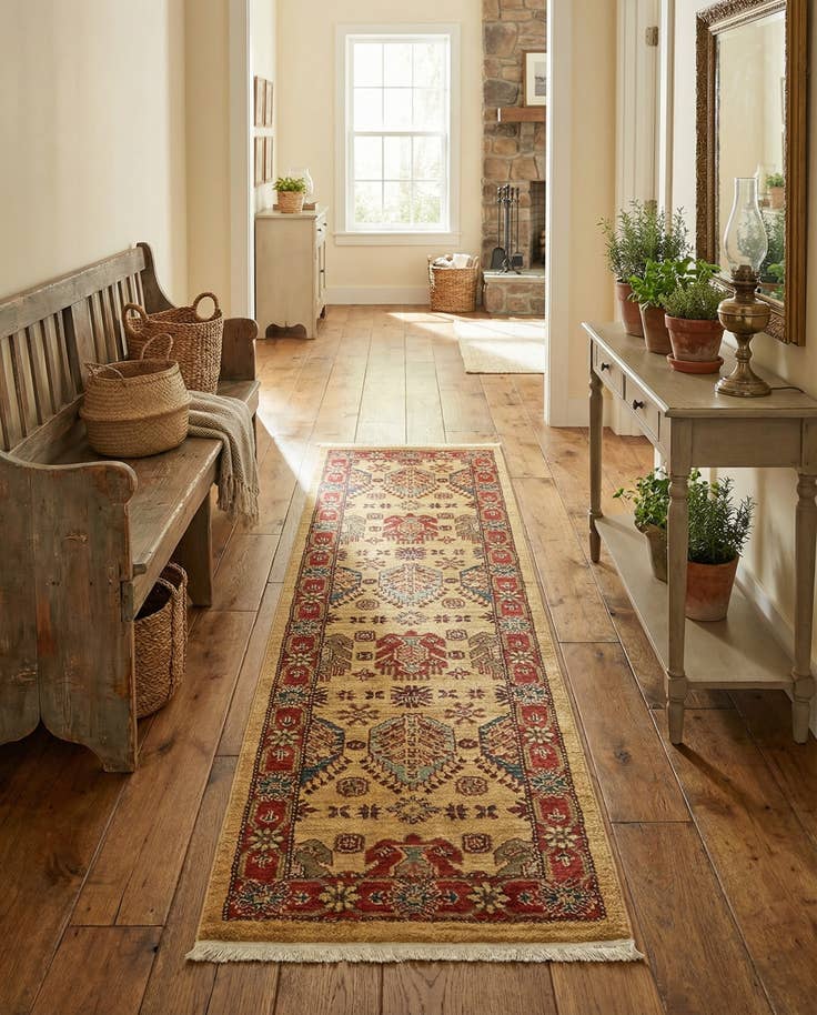 Detail image of 2' x 6' Sara Runner Rug