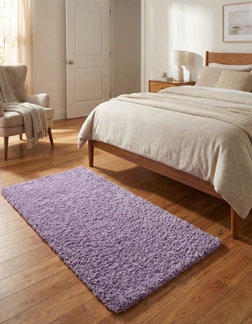 3' x 5' 3 Solid Shag Rug