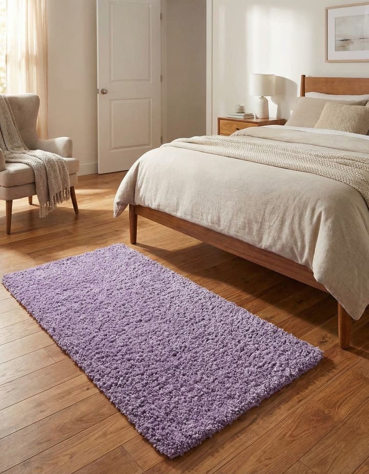 3' x 5' 3 Solid Shag Rug