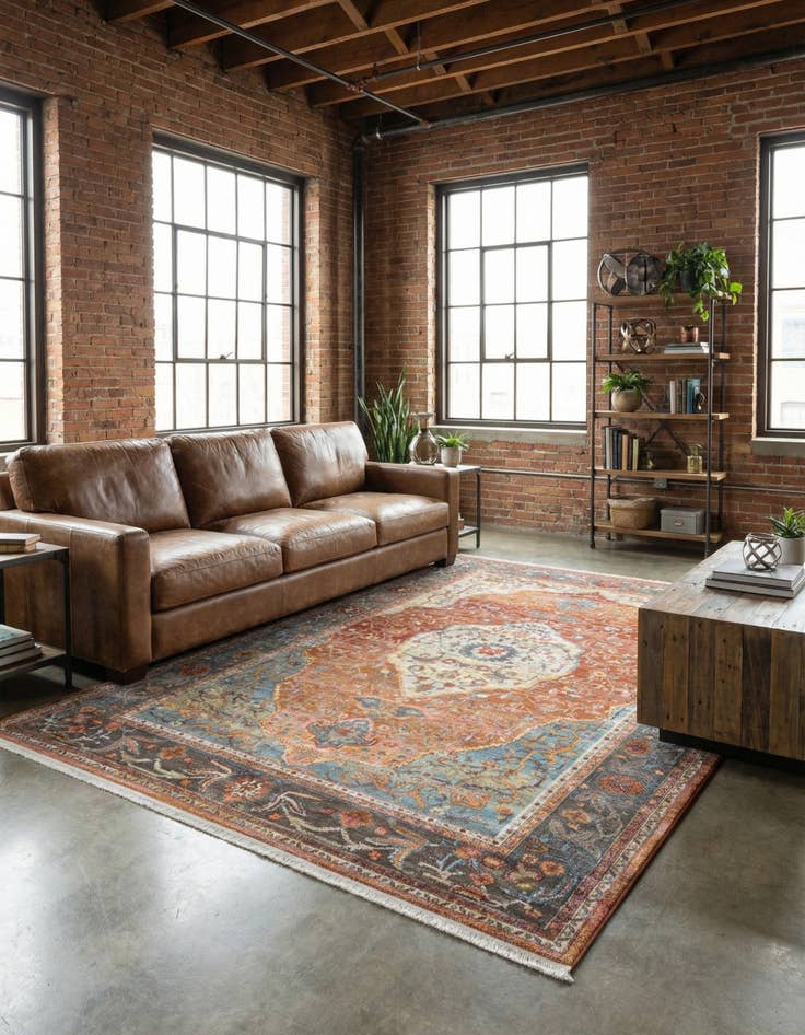 Detail image of 6' x 9' Santiago Rug