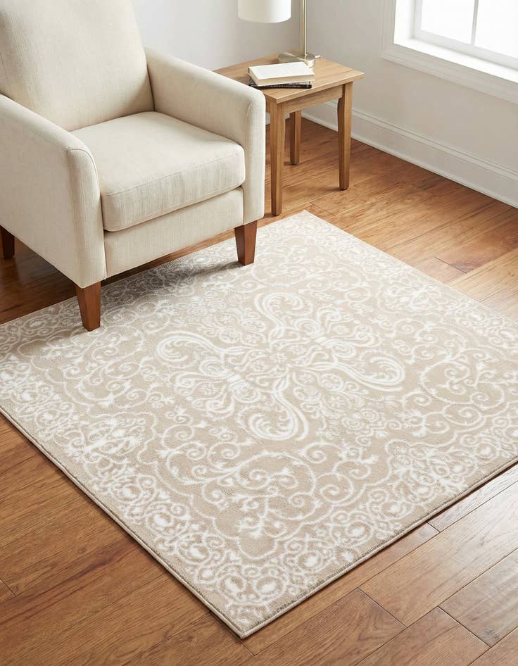 Detail image of 4' x 4' Nepal Square Rug