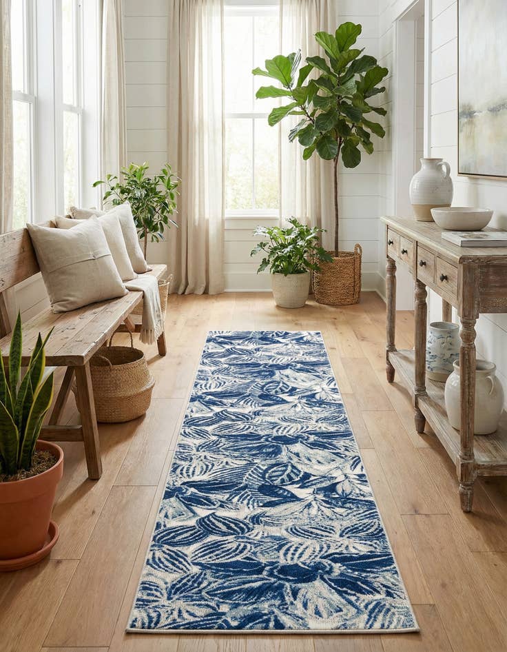 Detail image of 2' x 8' Blossom Runner Rug