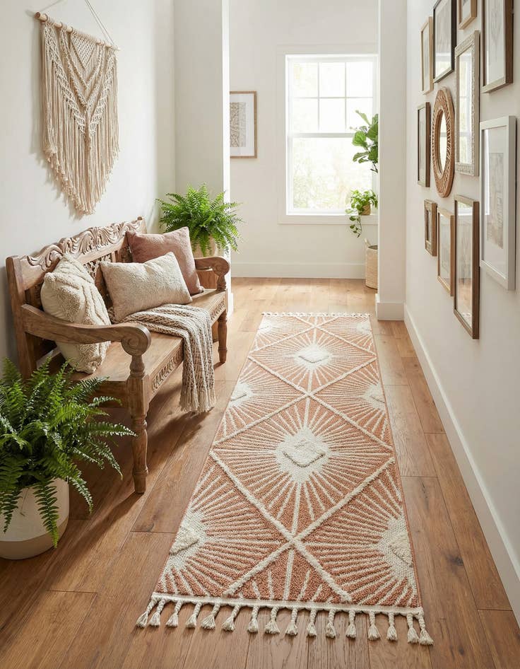 Detail image of  2' 7 x 10' Boho Runner Rug